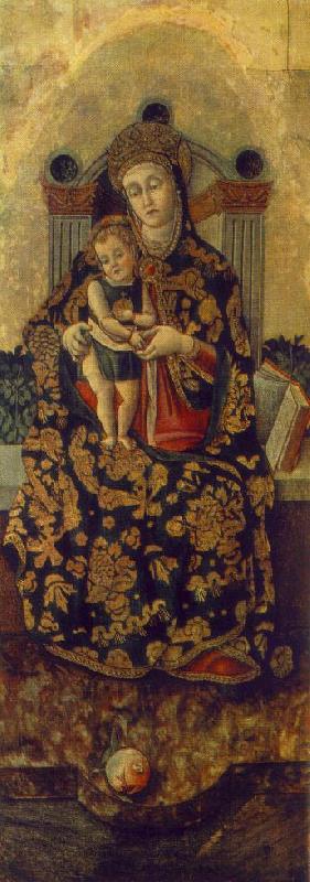 CRIVELLI, Vittorio Madonna with the Child rg France oil painting art